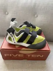 New Men's Five Ten 5.10 by Adidas Gambit VCS Climbing Shoes Size 8 Green