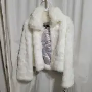 Baby Phat Rare White Faux Fur Jacket. Y2K New With Tag