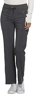 Cherokee Infinity Women's Slim Fit Drawstring Scrub Pant X-Large Pewter