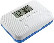 Pill Dispenser, Easy-Read LCD Display, 6 Compartments Digital Pill Reminder, Automatic Electronic Pill Boxes, Outdoor Portable Pill Box with Alarm, qzjijosen (Blue)