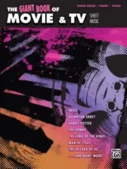 The Giant Book of Movie & TV Sheet Music: Piano/Vocal/Guitar: New