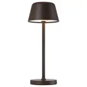 Briana Rechargeable Table Lamp, Brown