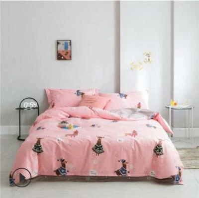 3D Brown Alpaca ZHUB2822 Bed Pillowcases Quilt Duvet Cover Queen King Zoe