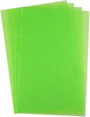 GOOHOCHY 4 Pack 45x29cm Drawer Refrigerator Mats Non-slip Eva Multifunctional Table Fridge Pads