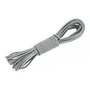 1/8 Inch Shock Cord, 25 Feet Grey Bungee Cord Tent Pole Elastic Kayak Rope