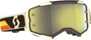 SCOTT 272828-7699289 Fury Goggle - Brown/Beige - Yellow Chrome