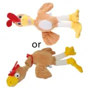 Flying Monkey Chicken Duck for Frog Cow Screaming Flying Fun Plush Toy