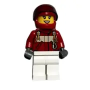 LEGO Minifigure - City - PARAMEDIC PILOT (Female) - Mint Mini Figure