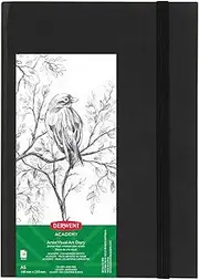 Derwent A5 Portrait (128 Pages) Academy Casebound Visual Art Diary, A4 (R31300F)