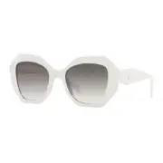 NEW PRADA SPR 16W 142130 WOMEN TALC GREY PR16WS SUNGLASSES PR 16WS 142130 PRADA