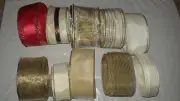 Ribbon, Wired Ribbon, Offray, Pinks, Whites Ribbon, 6 Yards, Ribbon Kit #2