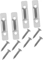 BESTYASH 4Pcs Zinc Alloy Window Lock Heavy Duty Sash Lock for Sliding Windows Secure Replacement Parts for Rv Windows Reliable Window Strike Keepers