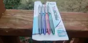 Made In Japan Pilot Precise V5 Premium Roller Pen X-Fine 4 Pk Retractable Deco