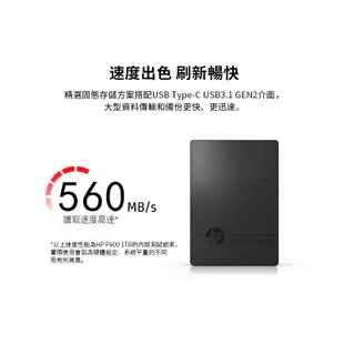 HP Portable P600 250GB 外接SSD固態硬碟 蝦皮直送