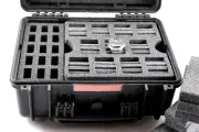 New precut EDC collectors foam for your Pelican 1450 Apache 3800 case nameplate