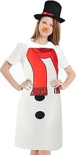 [DANBAIEGG] Christmas Apron Hat Christmas Party Costume Elf Costume Snowman Christmas Costume Senior Role Play Costume Set
