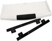 DOITOOL Keyboard Tray Under Desk Full Extension Slide-Out Plastic Ergonomic Desk Organizer Keyboard Rack Stylish Design
