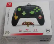 Nintendo Switch The Legend of Zelda Enhanced Wired Controller NEW PowerA 8 Bit