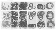 225PCS HX086005 Sealing Washer, Wear Resistant NBR O Ring Sealing Kit, O Ring Universal Washer, Sealing Gasket Washers for Automobiles