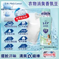 在飛比找PChome24h購物優惠-日本P&G Lenor蘭諾-煮沸般超消臭汗味衣物除臭芳香顆粒