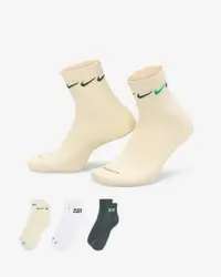 在飛比找Yahoo!奇摩拍賣優惠-NIKE SOCK 襪子 3雙 定價450