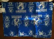 AFL PLACEMAT X 4 NTH MELBOURNE KANGAROOS. 48 X 33 CM BRAND NEW