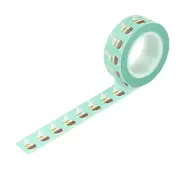 1 Roll Echo Park Paper I LOVE SPRING Washi Tape - Bunny Hop