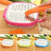 Cheese Food Vegetable Carrot Grater Slicer Shredder With Container Kitchen Tool