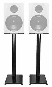 Rockville 29" Black Steel Studio Monitor Speaker Stands For Rockville APM8W