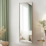 AAZZKANG Large Wall Mirror Full Length with Metal Framed 43"x14" Rectangular Full Body Mirrors for Bedroom Living Room Bathroom Dressing Room Home Entryway