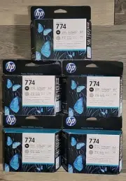 HP 774 Photo Black/Light Gray DesignJet Printhead, P2W00A Exp 2023
