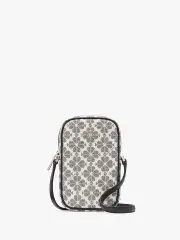 Spade Flower Spade Flower Pvc North South Zip Phone Crossbody