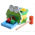木製青蛙球打玩具套裝 - 嬰兒禮物 1 / 6- 木製玩具 - 發芽嬰兒店 1 ️ ≤ 1 ️ ≤ S