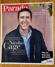 Parade Magazine - aPRIL 10, 2022 - NICOLAS CAGE