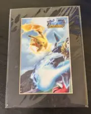 Pokken Tournament Collectible Cel Art (Pikachu + Lucario) - Sealed