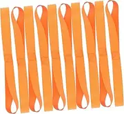 AKOOSY 10pcs Heavy Duty Soft Tie Down Straps Straps for Securely Towing ATV Motorcycle and Lawn Equipment Antislip Design for Use