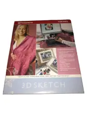 Vintage Husqvarna Viking 3D Sketch Kit Option 3- Original Open Box New