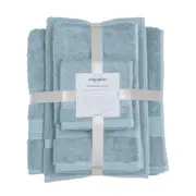 Algodon St Regis Collection Towel 7 Piece Pack - Mist