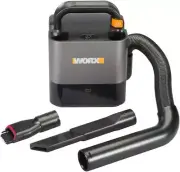 WORX WX030L.9 20V Power Share Cordless Cube Vac Compact Vacuum, Bare Tool Only,