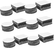 40Pcs Hook and Loop Adhesive Tape Double Sided Stickers for Home Decor Strong Adhesion Removable and Lightweight