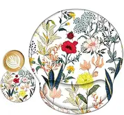 ToLuLu Mouse Pad Wrist Rest Support Gel, Ergonomic Mouse Pads with Non Slip PU Base, Mouse Wrist Rest Pad for Laptop Computer Home Office Working Gaming Pain Relief, Summer Flowers