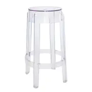 SK Designer Living | Replica Philippe Starck Louis Ghost Stool 66cm | Clear
