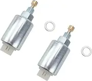2Pcs Replacement Carburetor Fuel Solenoid Carb Solenoid for Briggs & Stratton