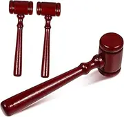 Veemoon Judge Hammer for Boys and Girls Wooden Gavel Set Mini Boys and Girls Hammer Judges Gavel Prop
