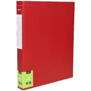 J.Burrows A4 Recycled Matte Binder 2 D-Ring 25mm Berry