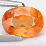 1.26 Ct. Exquisite Spectacular Mandarin Orange Garnet WITH GLC CERTIFY