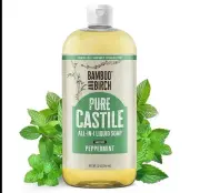 Pure Castile Soap Liquid Organic, Certified Palm Oil Free Natural Soap, Unscente