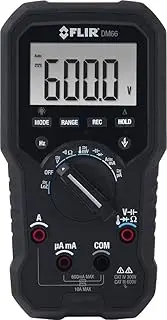 FLIR DM66 Electrical and Field Service TRMS Multimeter with VFD Mode