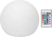 LED Ball Light Outdoor RGBW Globe Lamp 16 Color Dimmable 4 Modes 24 Key Remote Control for Scenic Decor
