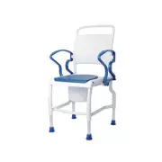 Bedside Commode Chair Toilet Seat Shower Over Bathroom - Made in Germany